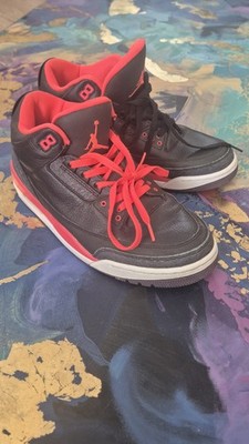 Air Jordan 3 Retro Crimson (2013)   Gr. 45 / US 11   Fast wie neu!