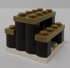 100% - 2017 LEGO Set 40262 CHRISTMAS TRAIN RIDE Market Man Conductor Minifigure+