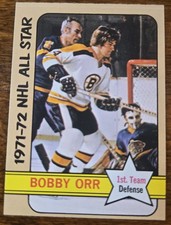1972-73 Topps Bobby Orr All Star NM Condition.  Free Shipping!