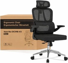 FLEXISPOT OC19 Ergonomic Home Office Chair Mesh Swivel with 3D Armrests