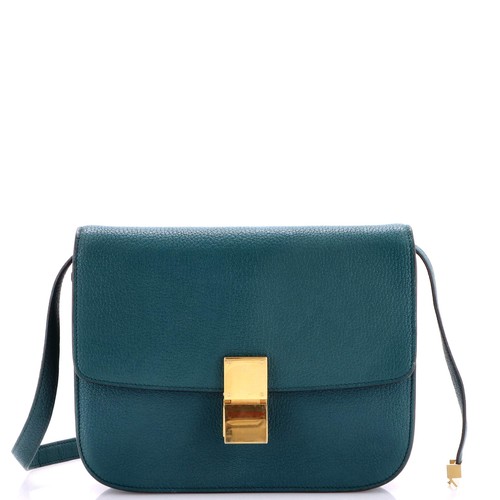 Celine Classic Box Bag Grainy Leather Medium