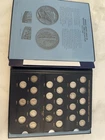 Mercury Dime Collection 1916–1945 Whitman Album Nearly Complete Set 90% Silver