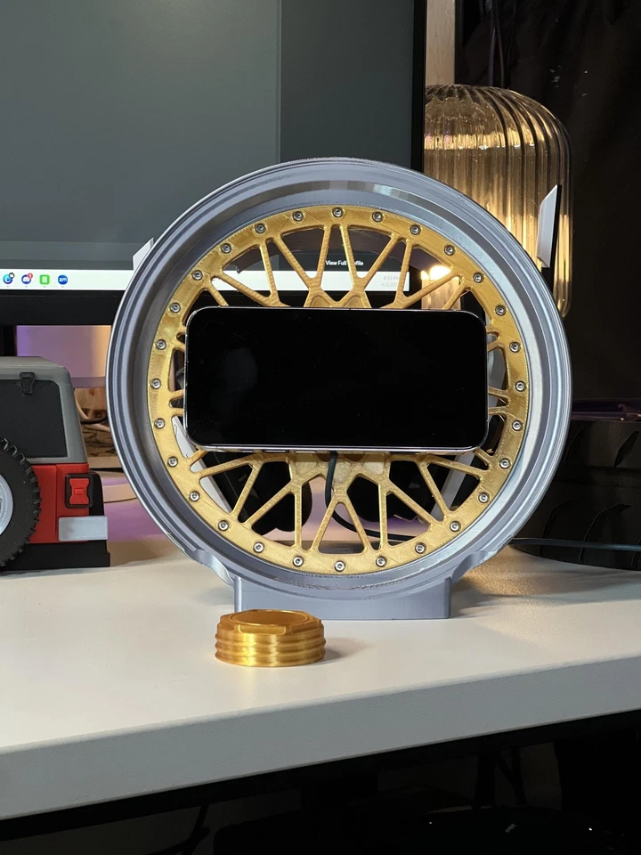 Suporte para fone de ouvido e controle estilo RS BBS – Suporte de mesa inspirado no aro - Imagem 4 de 4