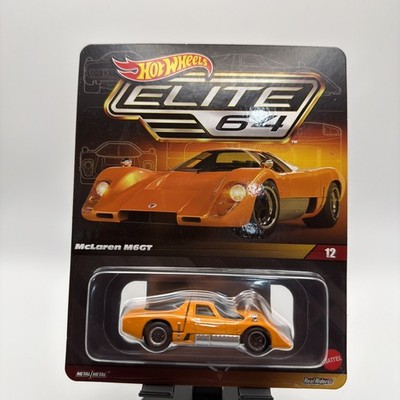 Hot Wheels McLaren M6GT - Elite 64 HWG05 Orange, Sealed!  Protector!