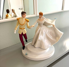 WDCC Disney Cinderella Prince Charming Fairy Tale Wedding Cake Topper COA