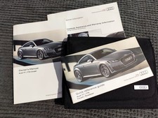 Audi TT TTS 2014-2018 Handbook Owners Manual Quick Guide & Wallet Set