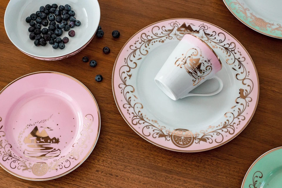 Набор столовой посуды Disney Princess из 16 предметов | Мерида, Покахонтас, Моана, Белоснежка - Изображение 4 из 4