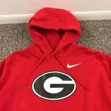 2022 Georgia Bulldogs Hoodie Nike Fleece Lined Sweatshirt Mens Medium