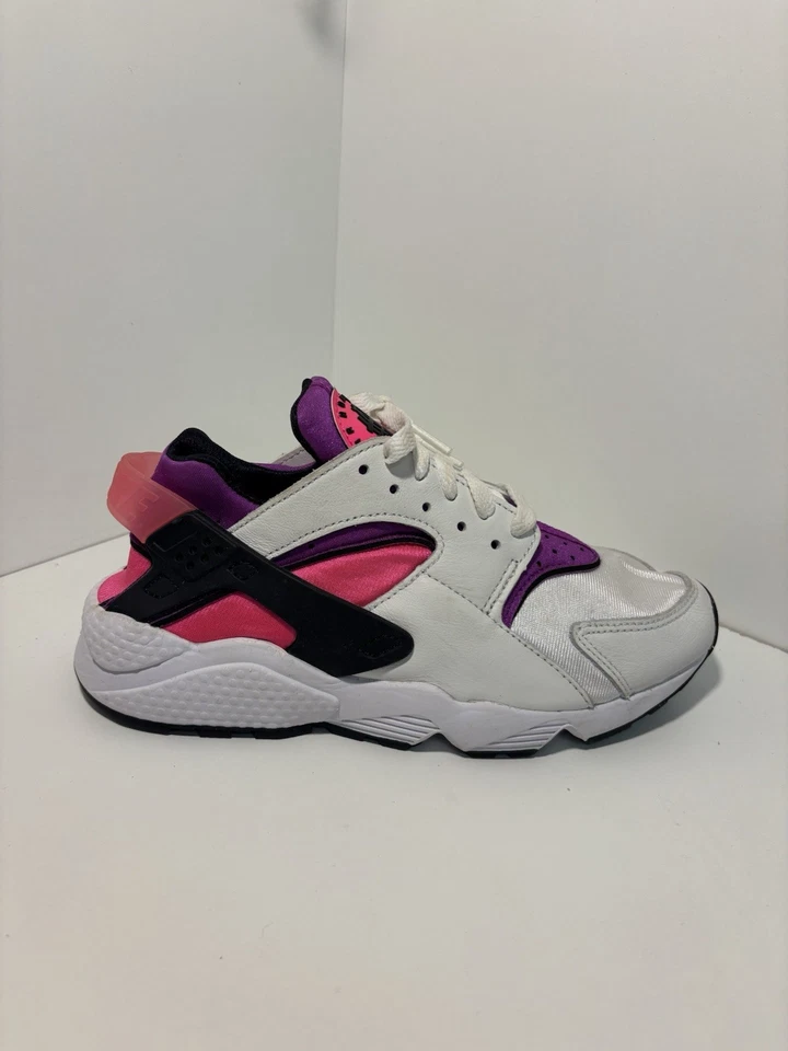 AMPUTEE 左鞋 仅耐克 Air Huarache 白色 Hyper Pink 女式 尺寸 7 DH4439-109 — 第 2/4 张图片