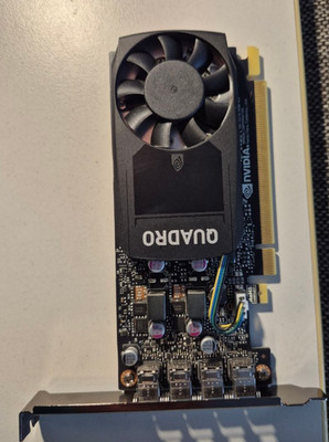 NVIDIA Quadro P1000 4 GB GDDR5   Top Zustand