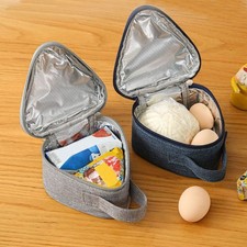 Mini Triangular Insulation Bag Portable Lunch Box Thermal Cooler Lunch Tote