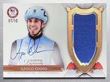 2026 Topps Chrome US Winter Olympic Apolo Ohno Topps Dynasty Patch Auto #/10
