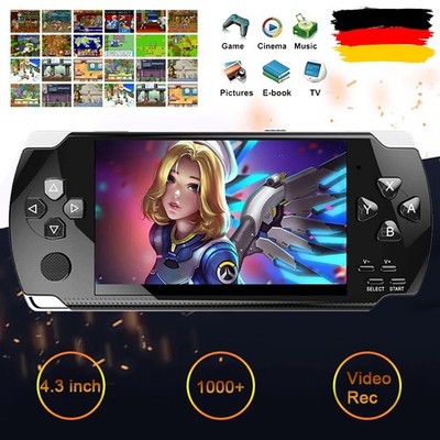 Handheld Spielkonsole mit 1000+Spiele Retro Video Game Consoles Spiel Konsole