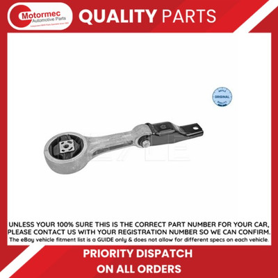 Meyle Rear Engine Mount fits SKODA Roomster Rapid Fabia for oe 6Q0199851AP
