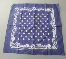Wrangler Bandana Scarf Neck Face Cowboy Lasso Head Mask Cotton Made in USA