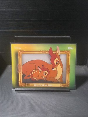 2026 Topps Disney Neon Family Frame Insert FF-16 BAMBI & MOTHER | eBay