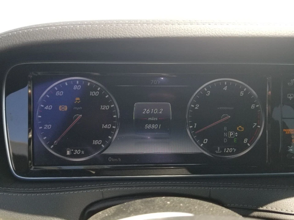 15 2015 MERCEDES-BENZ S550 222 ТИП 4,7 Л СПИДОМЕТР ПРИБОРНАЯ ПАНЕЛЬ - Изображение 2 из 4