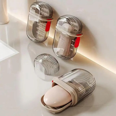 #ad #ad Portable Travel Bar Soap Box Case Holder Container Leak Proof with Lid $4.75