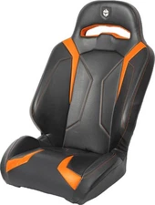 Pro Armor 67-41188OR P141S188OR LE SUSPENSION SEAT BLACK/ORANGE