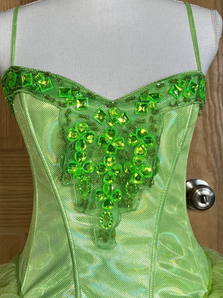 Disfraz de mujer Dreamgirl verde Fairylicious vestido con disfraces mediano Foto 2 de 4
