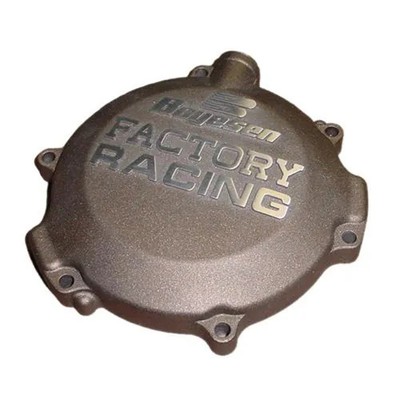 Boyesen Gold Chrome Aluminum Clutch Cover for Suzuki RM100 04-05