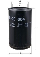 Mahle OC 604 ÖLfilter FüR Avia,Berkhof,Bm Tractors,Bmc,Daf,Foden Trucks,Irizar,K