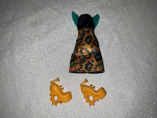 Monster High Cleo de Nile Comic Book Original Bam Dress & Shoes