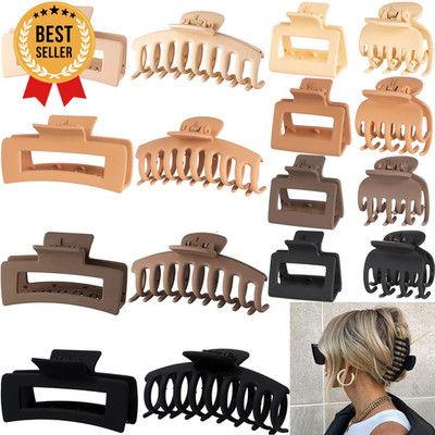16 Pack 4.4'' Hair Clips for Women Thick Thin Hair 90's Vintage Claw Clips