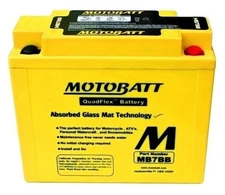 Motobatt MB7BB Battery - 12V 9A 150 CCA with 1 Year Warranty