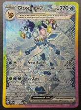 Pokemon Glaceon ex 150/122 SIR Prismatic Evolutions Single Card NM/Mint