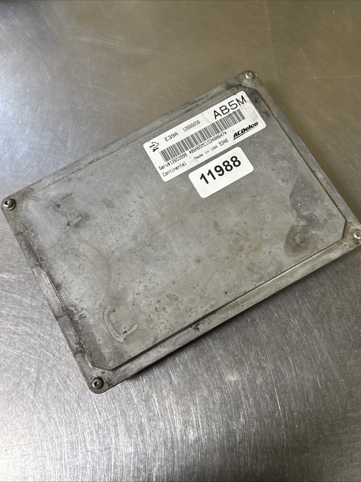 2014 TRAVERSE Engine Control Module Computer ECU ECM PCM - 12666658; 12653998