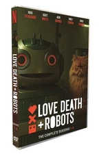 Love, Death & Robots: The Complete Series, Seasons 1-4 (DVD, 5-Disc, Box-Set)