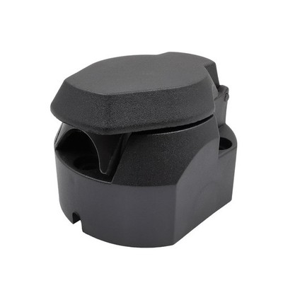 EU 13-Pin 12V Waterproof Dustproof Trailer Plug Socket for Cars, RVs & 4x4s