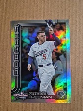 FREDDIE FREEMAN 2025 TOPPS UPDATE SERIES ALL-STAR GAME RAINBOW FOIL Q5829