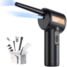 Compressed Air Duster, Rechargeable Air Can, Electric Air Duster with BLDC Mo...