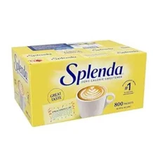 SPLENDA Zero Calorie Sweetener Value Pack, 800 Count Packets