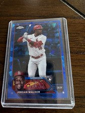 2023 Topps Chrome Sapphire Jordan Walker RC Rookie Cardinals