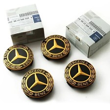 4Pcs 75mm for Mercedes-Benz B/C/E/S Class A Class Car Wheel Center Hub Cap Cover