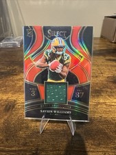Panini Select 2025 Savion Williams Draft Memorabilia Prizm Rookie #DSM-SWS Pack…
