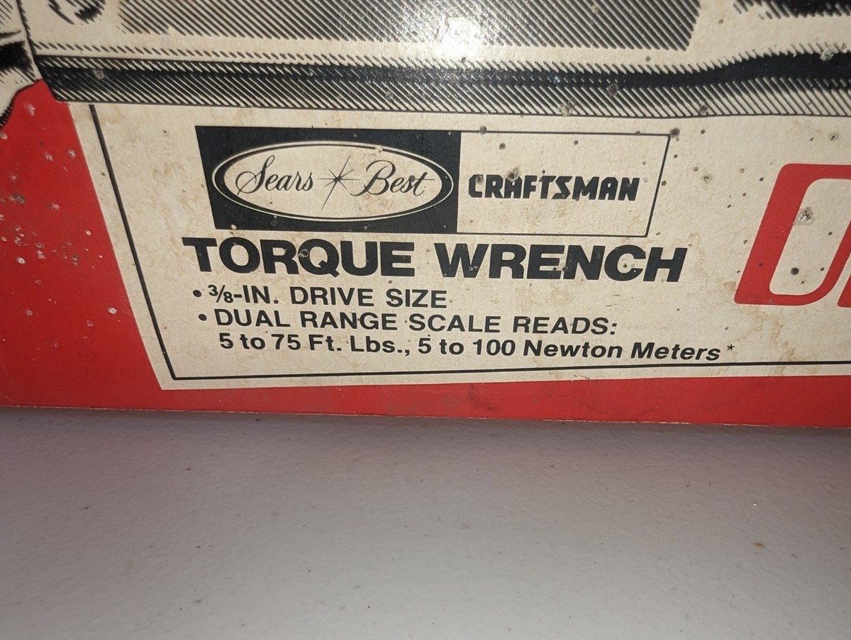 Vintage Craftsman DigiTork 3/8