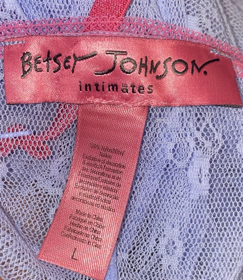 Vestido de noite Betsey Johnson tamanho G feminino azul babydoll coquette Dollete Y2k - Imagem 3 de 4