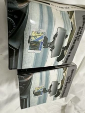 2 Universal 360° Car Rearview Mirror Mount Stand Holder Cradle Cell Phone GPS