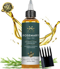 Rosemary Oil for Hair Growth Infused with Biotin, Jojoba & Castor Oil | Hair Str