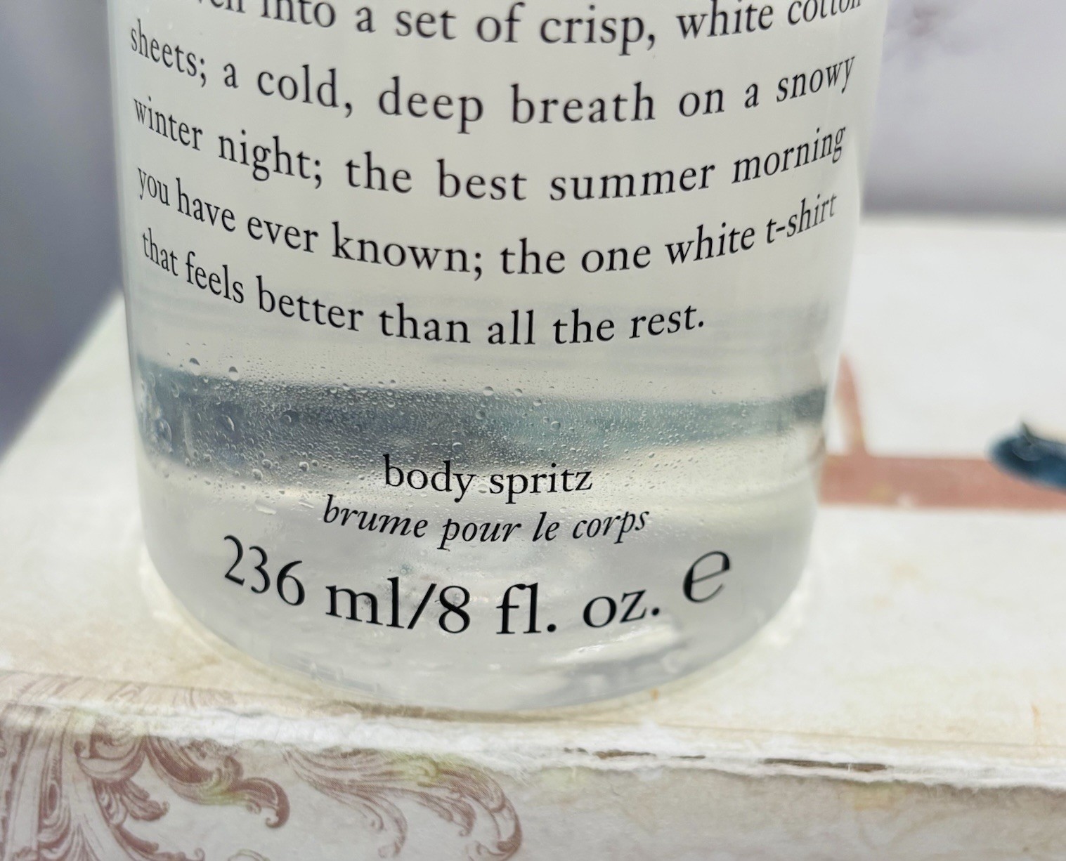 Philosophy Amazing Grace Perfumed Body Spritz 8 fl oz Discontinued No Spray Pump