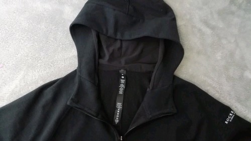 Sweat à capuche manches longues Lululemon taille M homme noir marque compagnie - Photo 4/9