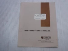 Kepco Bit 4882 4882F Interface Card Manual M416800 Rev 5 243-0849