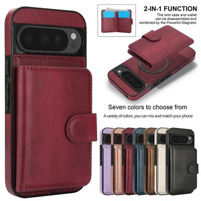 For Google Pixel 10 Pro XL/10 Pro/10 Detachable Flip Wallet Magnetic Phone Case 