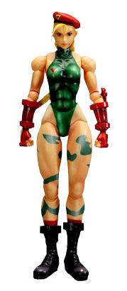 Super Street Fighter IV Arcade Edition Play Arts Kai Non Scale Pre-Painted  PVC Figure: Cammy