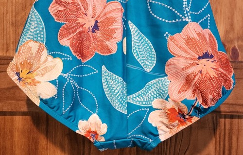 Maxine of Hollywood Womens Size 8 Swimsuit NWT Blue Floral One-Piece Minimizer - Picture 12 of 18