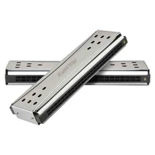 EASTTOP 24hole Double Sided Harmonica Tremolo Diatonic Harmonica Blues Garpa C&G